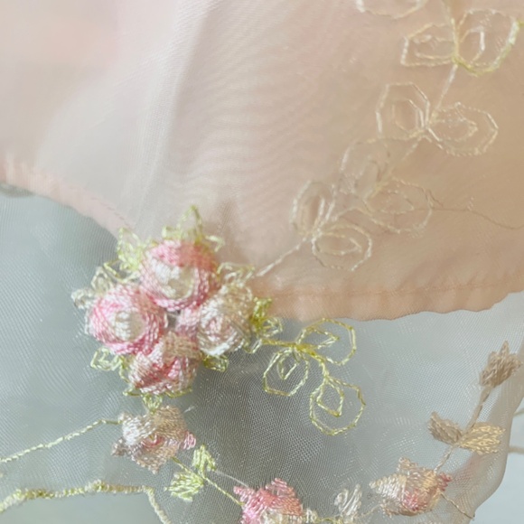 Marmellata Holiday Dress Baby 18 Months Black Velvet Pink Embroidered Floral - Picture 7 of 12